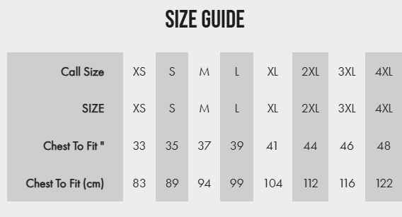 Size Guide