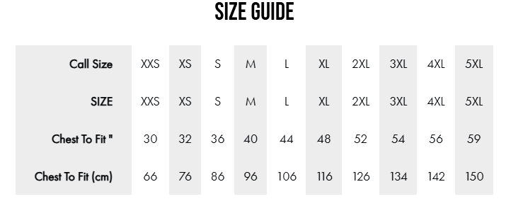Size Guide
