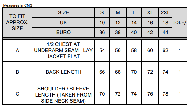 Size Guide