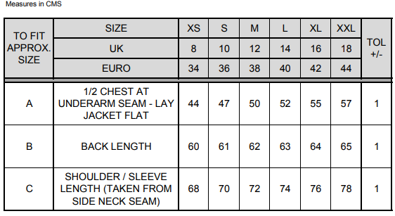 Size Guide