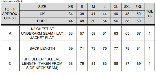 Size Guide