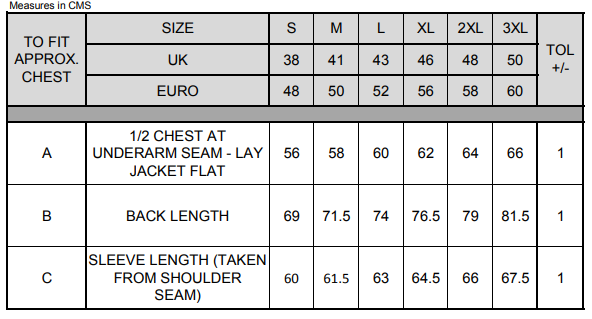 Size Guide
