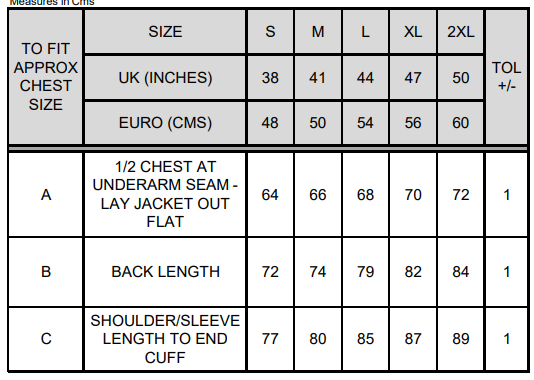 Size Guide