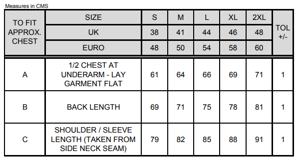 Size Guide