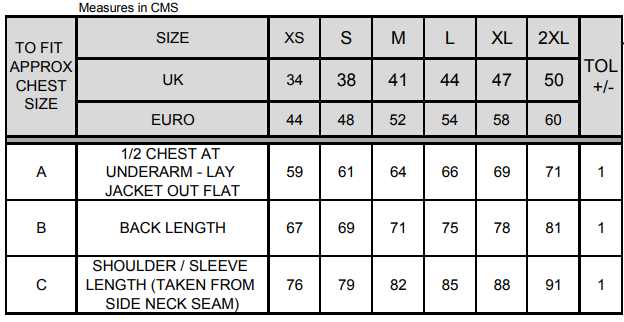 Size Guide