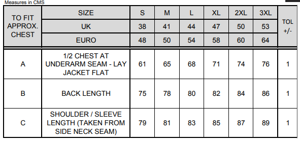Size Guide