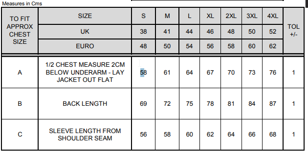 Size Guide