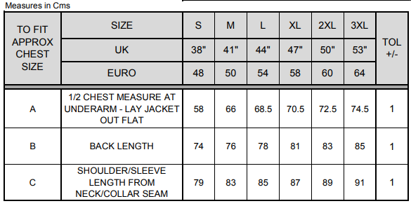 Size Guide