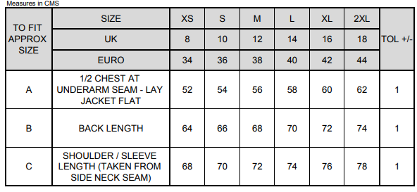 Size Guide