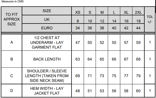 Size Guide