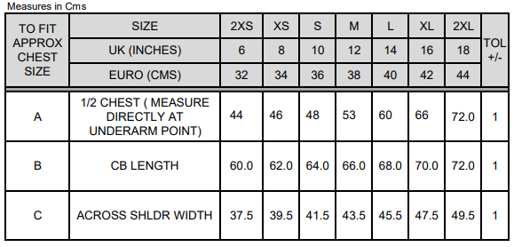 Size Guide