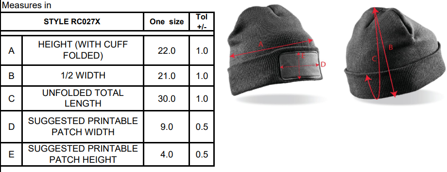 Size Guide