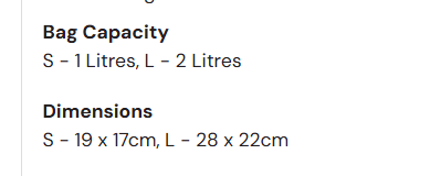 Size Guide