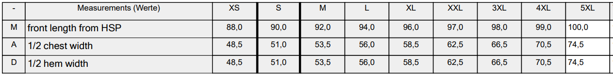 Size Guide