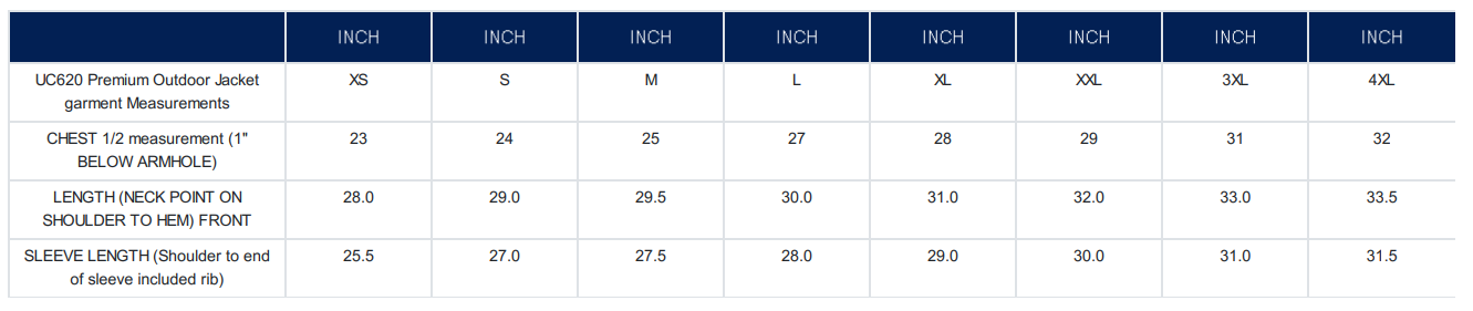 Size Guide