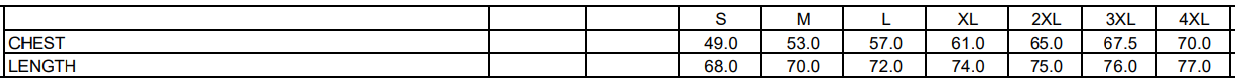 Size Guide