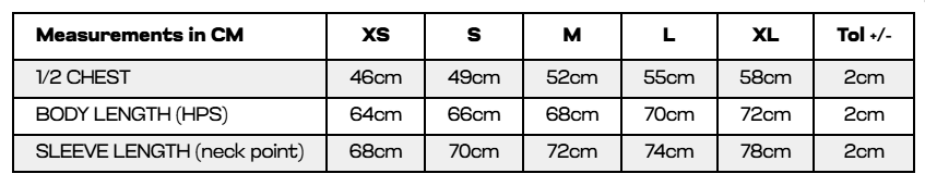 Size Guide