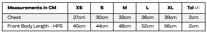 Size Guide