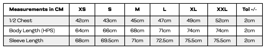 Size Guide