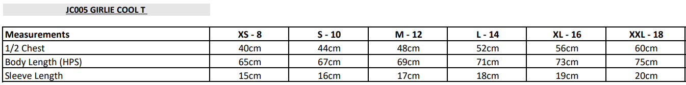 Size Guide