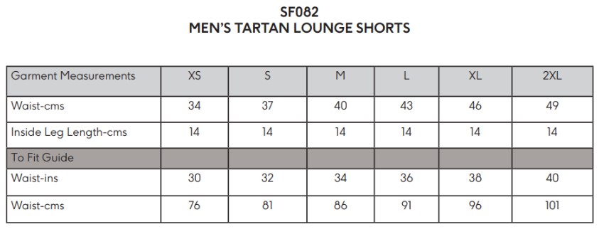 Size Guide