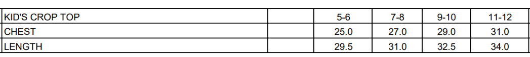 Size Guide