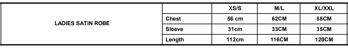 Size Guide