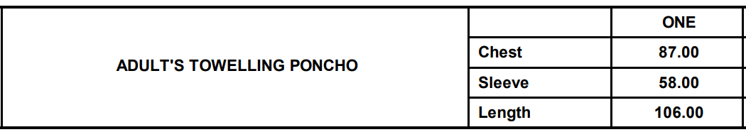 Size Guide