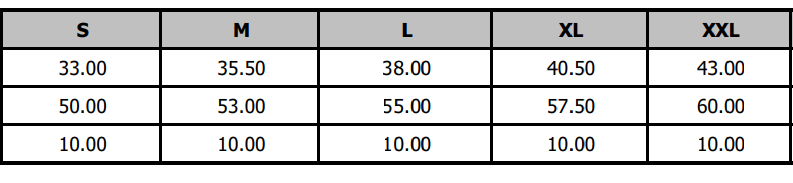 Size Guide