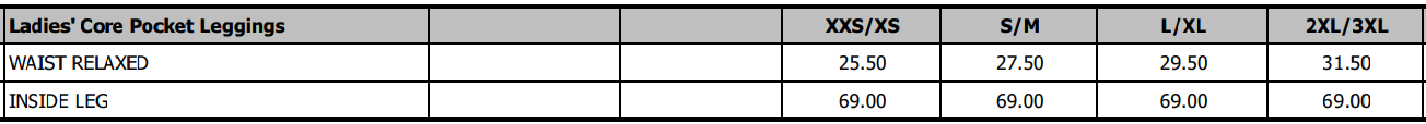 Size Guide
