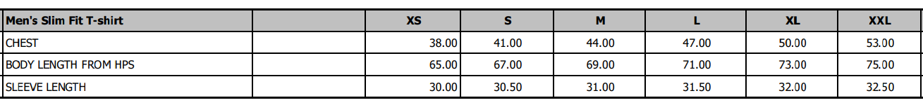 Size Guide