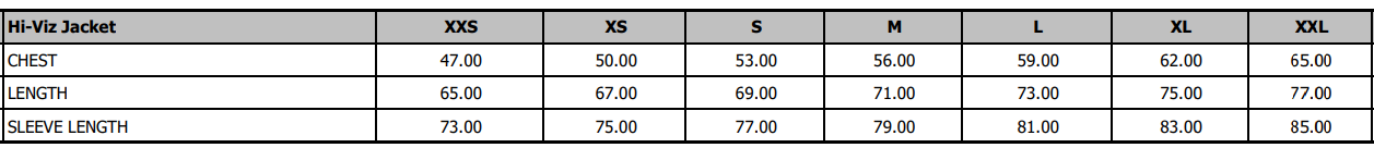 Size Guide