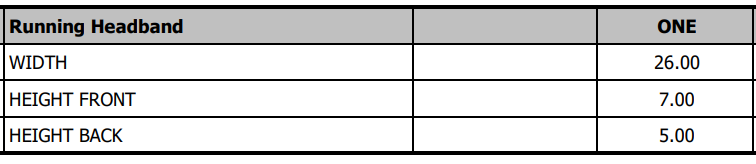 Size Guide