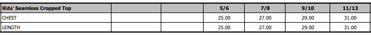 Size Guide