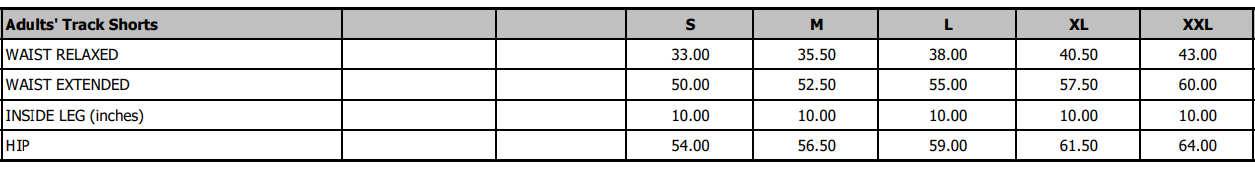 Size Guide