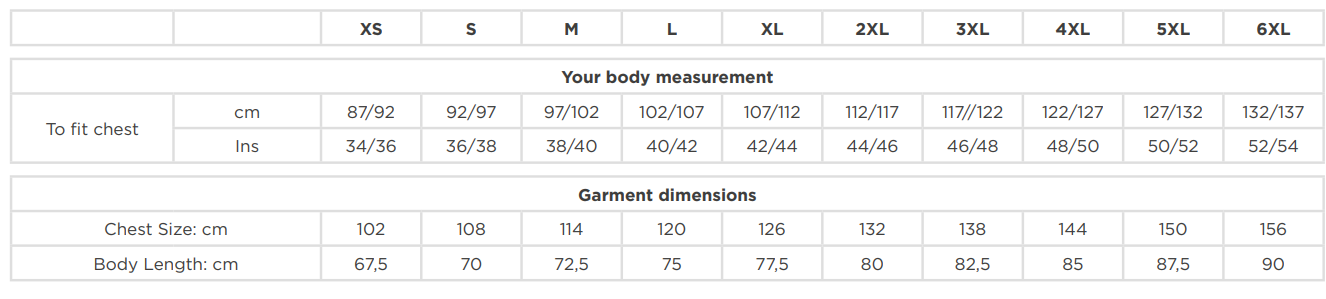 Size Guide