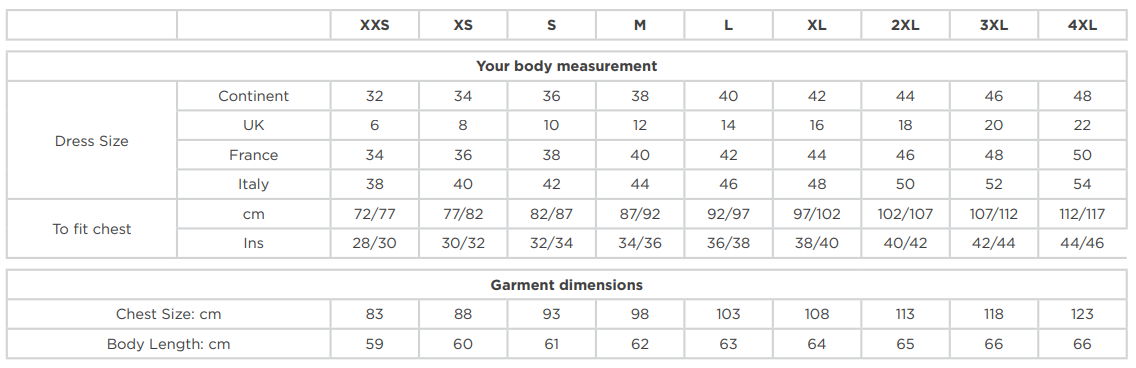 Size Guide