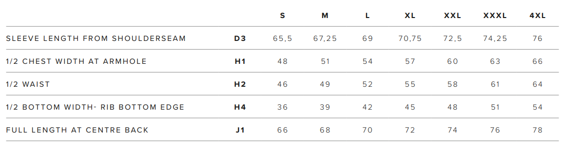Size Guide