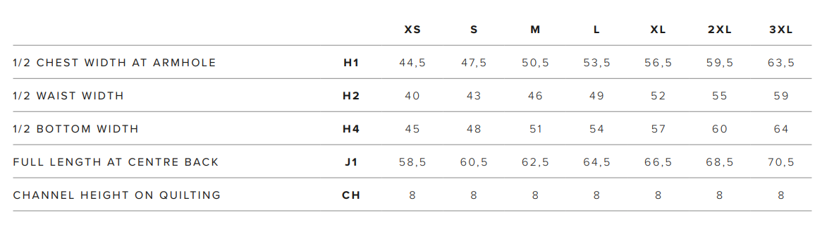 Size Guide