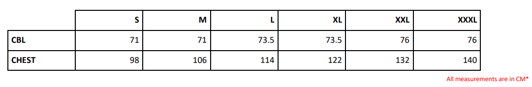 Size Guide