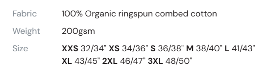 Size Guide