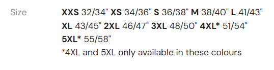 Size Guide
