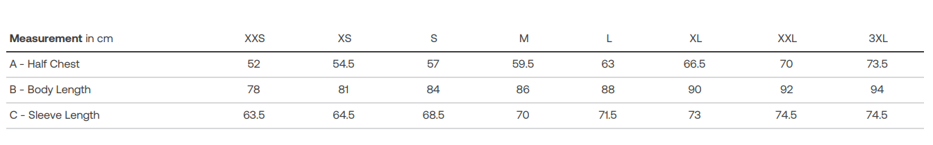Size Guide