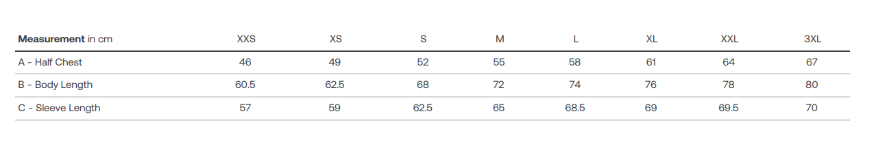 Size Guide