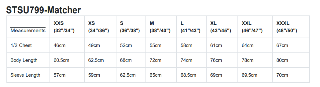 Size Guide
