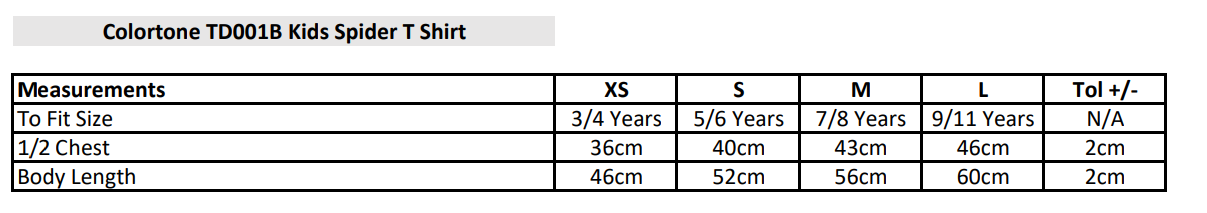 Size Guide