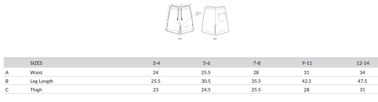 Size Guide