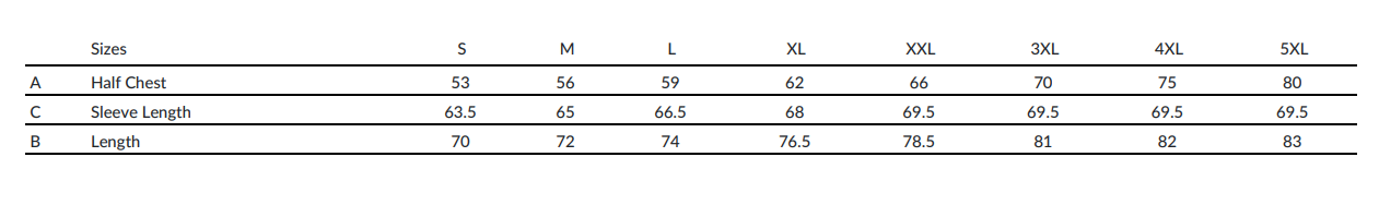 Size Guide