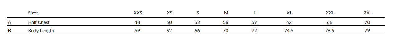 Size Guide