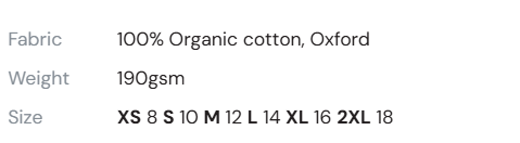 Size Guide